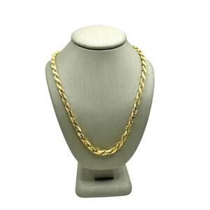 14K Yellow Gold Rope Chain 22" (8341)